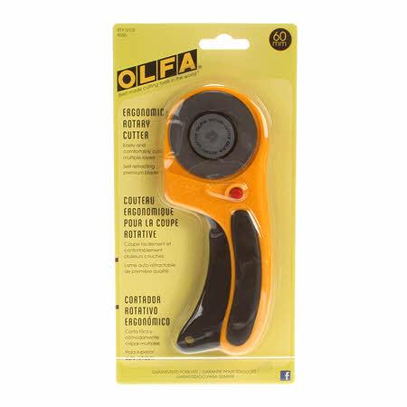 Olfa Deluxe Ergonomic Rotary Cutter 60mm