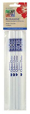 Roxanne Quilters Choice Chalk Pencils - White  4/ct