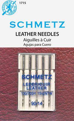Schmetz Leather 5-pk Size 90/14