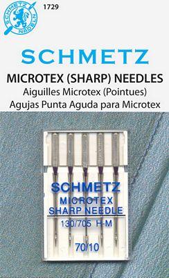 Schmetz Microtex (Sharp) 5pk Size 70/10