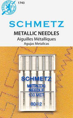 Schmetz Metallic 5-pk Size 80/12