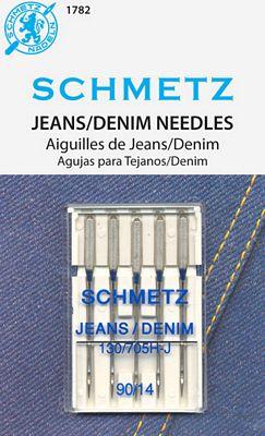 Schmetz Jeans/Denim 5-pk Size 90/14