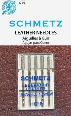 Schmetz Leather 5-pk Size 110/18