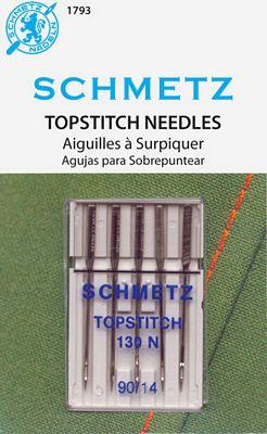 Schmetz Topstitch 5pk Size 90/14