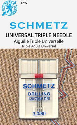 Schmetz Universal Triple Needle Size 3.0/75