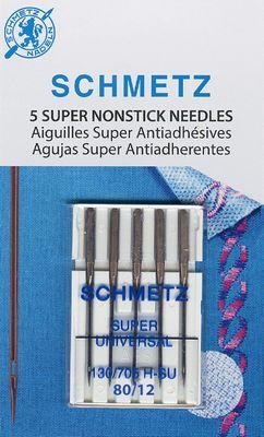 Schmetz Super Nonstick Needles 80/12 5pk