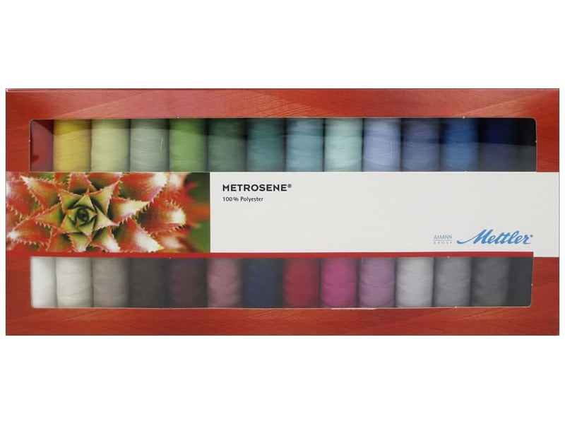 Mettler Metrosene Polyester Sewing Thread Set (28 Spool)