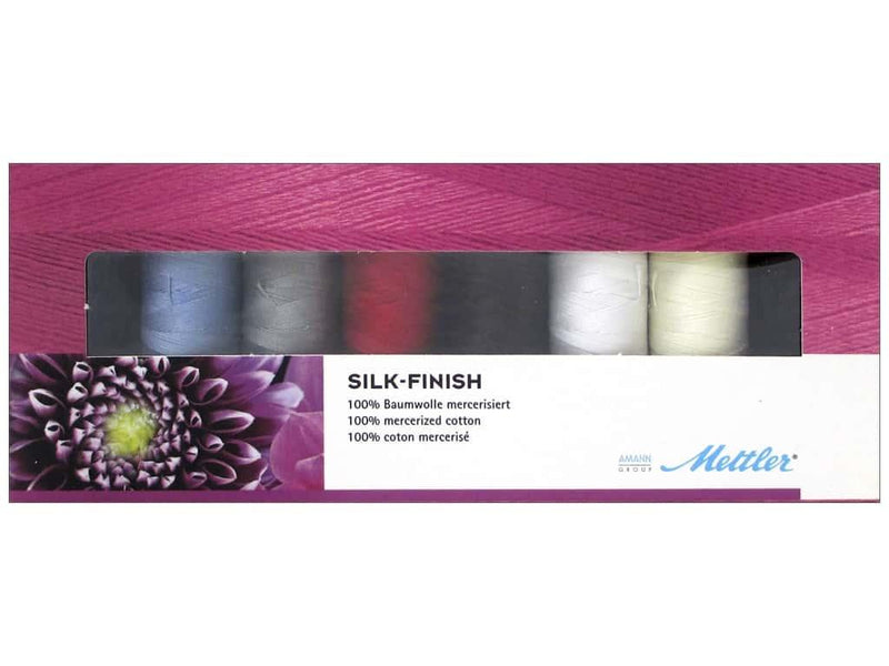 Mettler Silk-Finish Cotton Thread Set (8 Spool)
